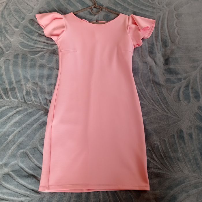 Плаття стильне рожеве