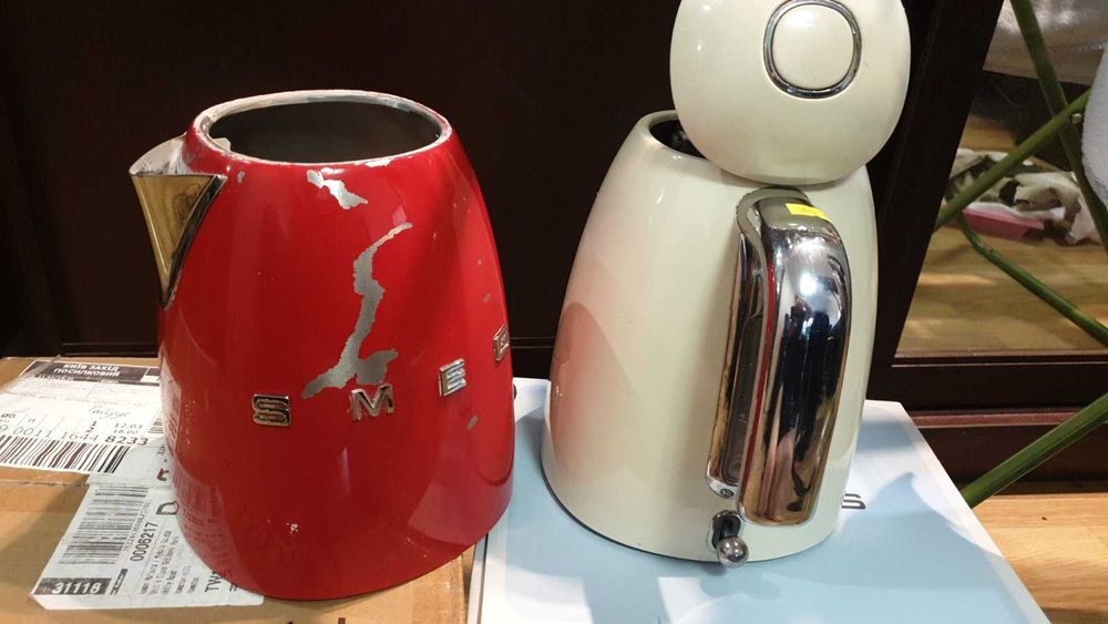 Чайник електричний Smeg 50 Style,  1,7 л, бежевий , Великобританія