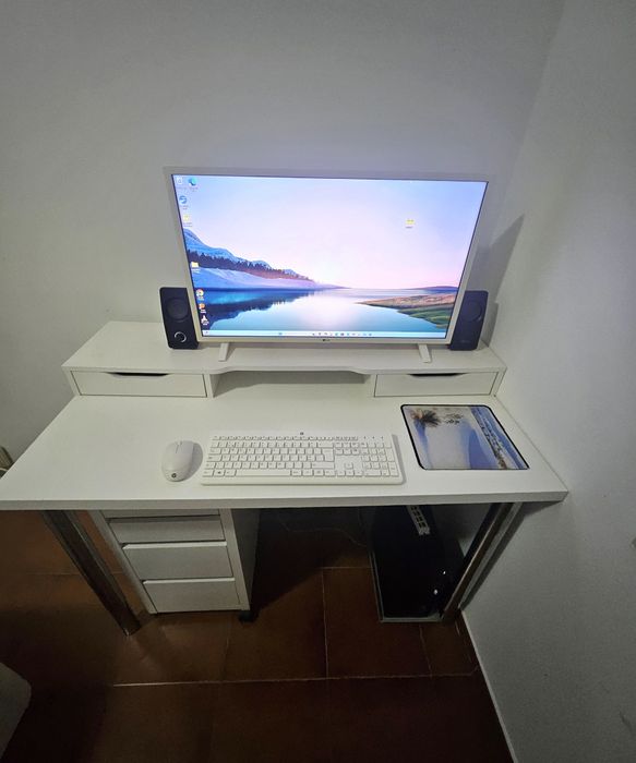 Pack Completo HP + Smart TV LG 32" + Mesa e Cadeira