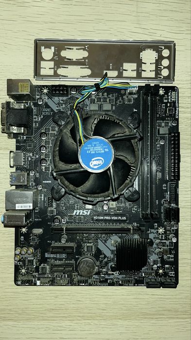 Zestaw płyta główna msi H310M Pro-vdh plus + intel core i5 8400