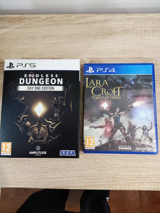 Endless dungeon e tomb raider Osíris PlayStation