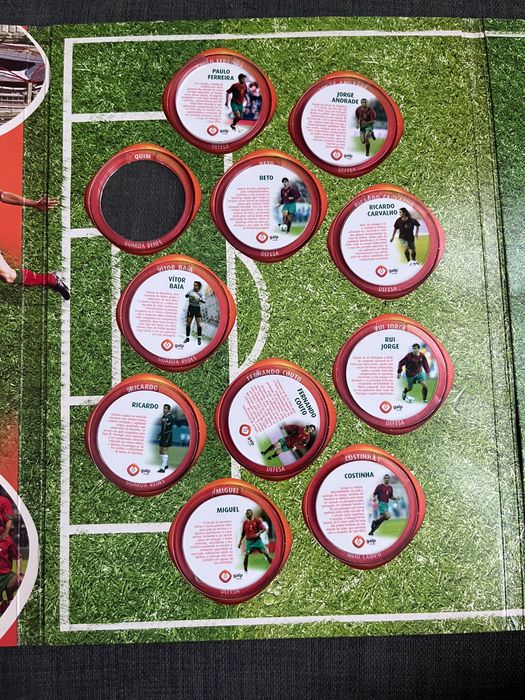 Coleção oficial seleção 2004