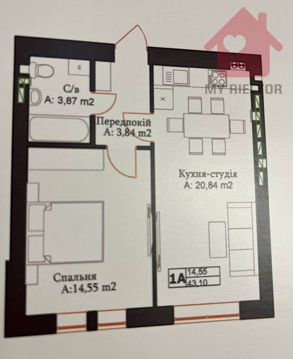 Продаж квартири м.Перечин!