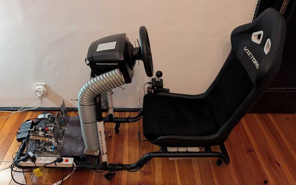 Simrig NLR Victory, TS-PC, + Simruito + Bass Shakers + ABS + Wiatr