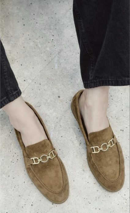 Лофери замшеві  Zara 38