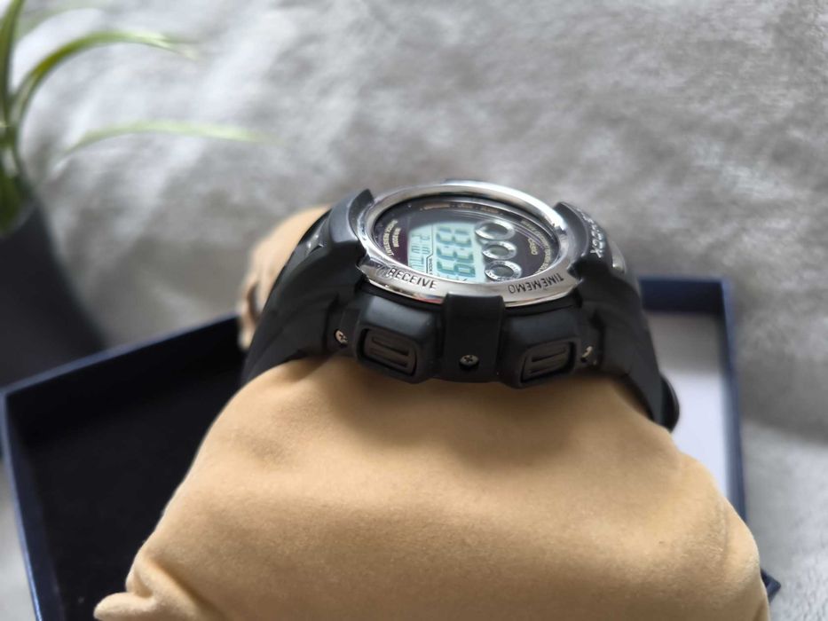Vintage Wytrzymaly Zegarek Casio G-Shock Atomic Solar