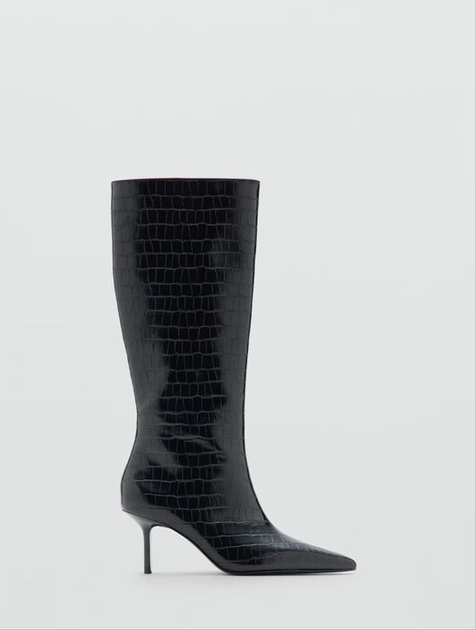 Чоботи Mango сапоги ботильйони