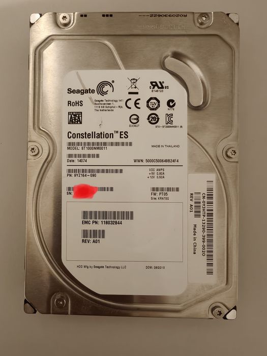 Dysk Seagate Constellation ES 1TB SATA prawie nowy