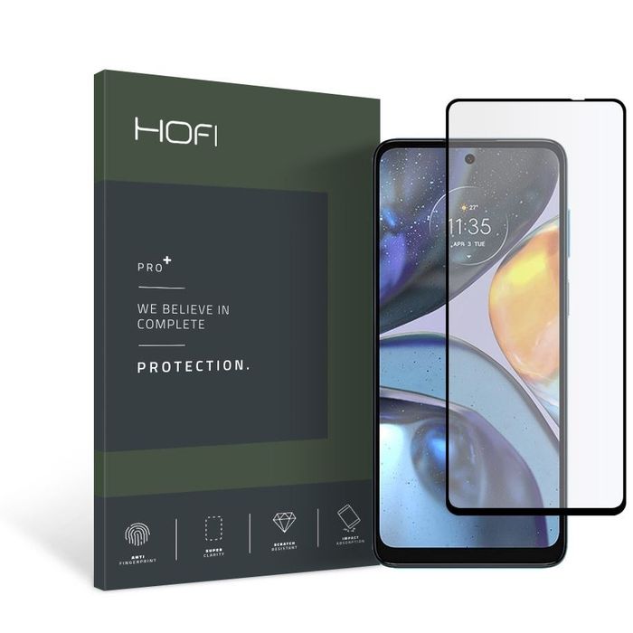 Szkło Hartowane Hofi Glass Pro+ Do Motorola Moto G22 Black