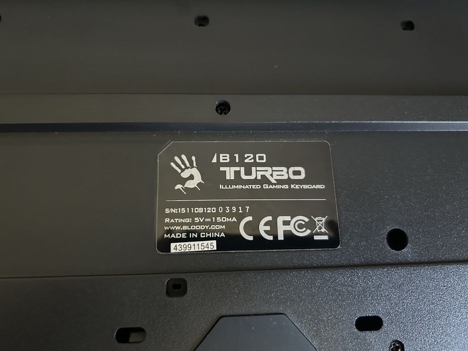 Klawiatura Bloody B120 Turbo