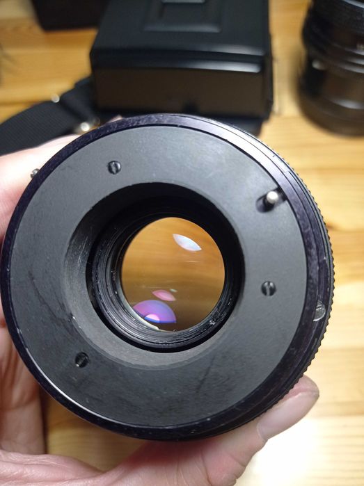 Об'єктив МС Вега-28 Б F2.8 120мм (Київ Киеа 88см 60, Pentaxon Six Ttl)