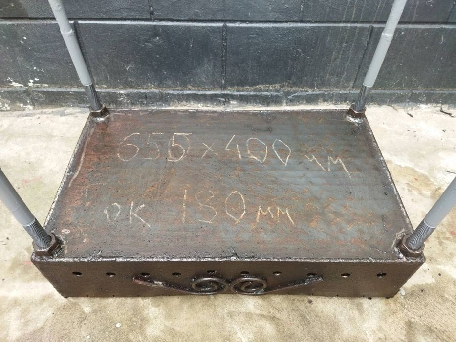 Мангал со съёмными ножками