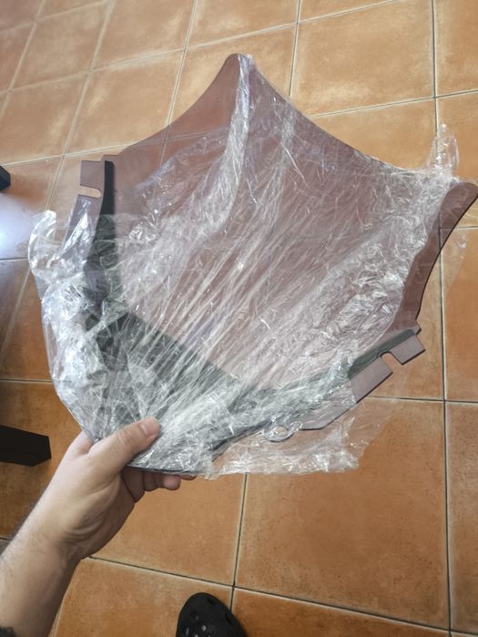 Viseira alta Honda Transalp 650xl fumada