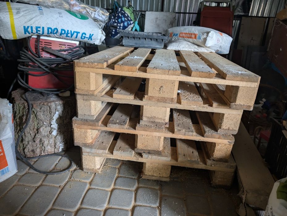 Całe palety epal euro