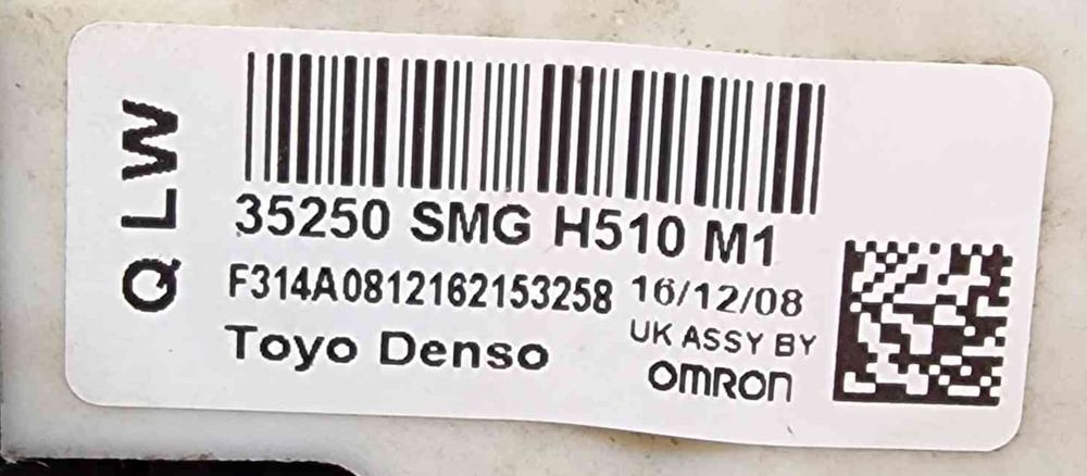 Conjunto / Manetes de Luzes e Limpa Vidros 35250SMGH510M1 - HONDA CIVIC VII Hatchback