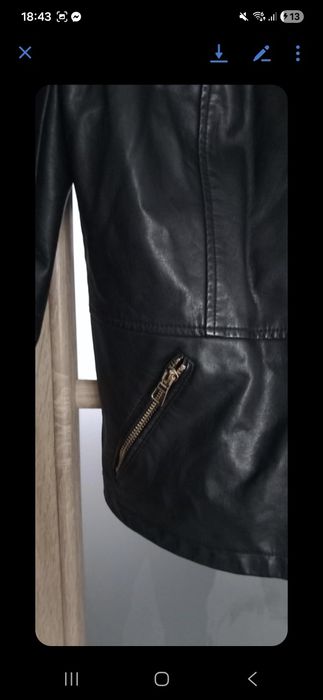 Czarna ramoneska ,,Sinsay,r.M