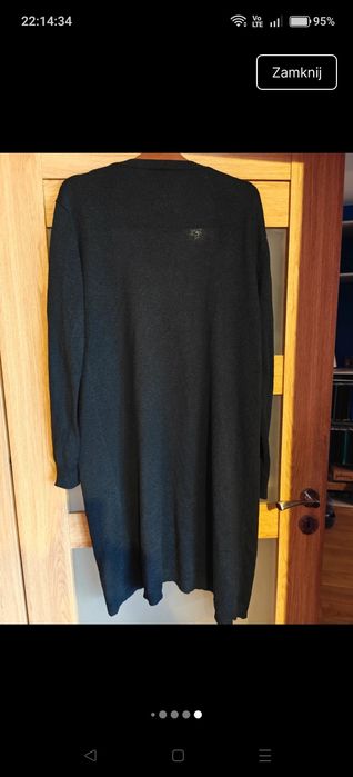 Czarny kardigan L, Amisu