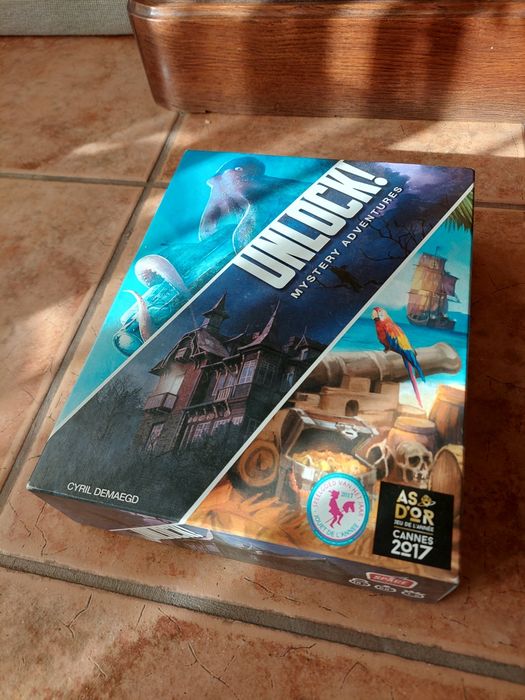 Jogo de cartas Unlock Mystery Adventures