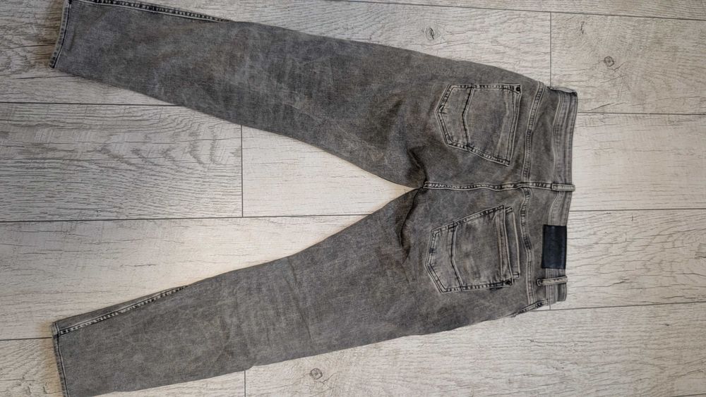 Spodnie męskie jeansowe Cross Jeans by Denim rozmiar 30/30 szare