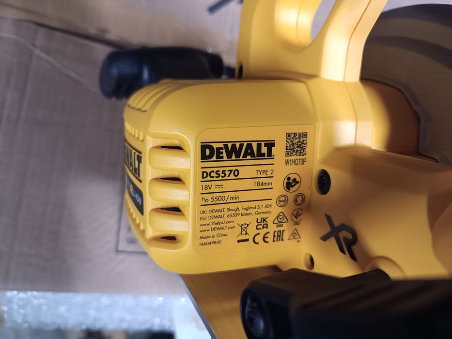 DeWalt DCS570N NOWA Pilarka tarcza