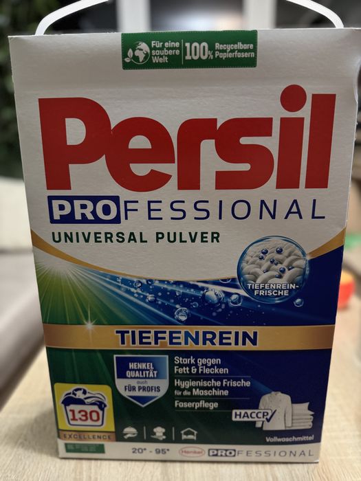 Persil Professional Universal Pulver 130 prań – nowy, niemiecka jakość.