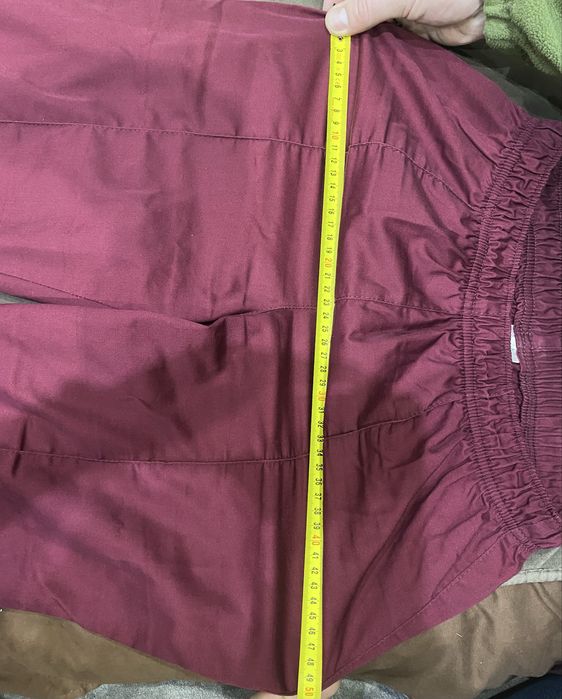 Бордові штани медичні, бренд « Білий халат» розмір 48/М