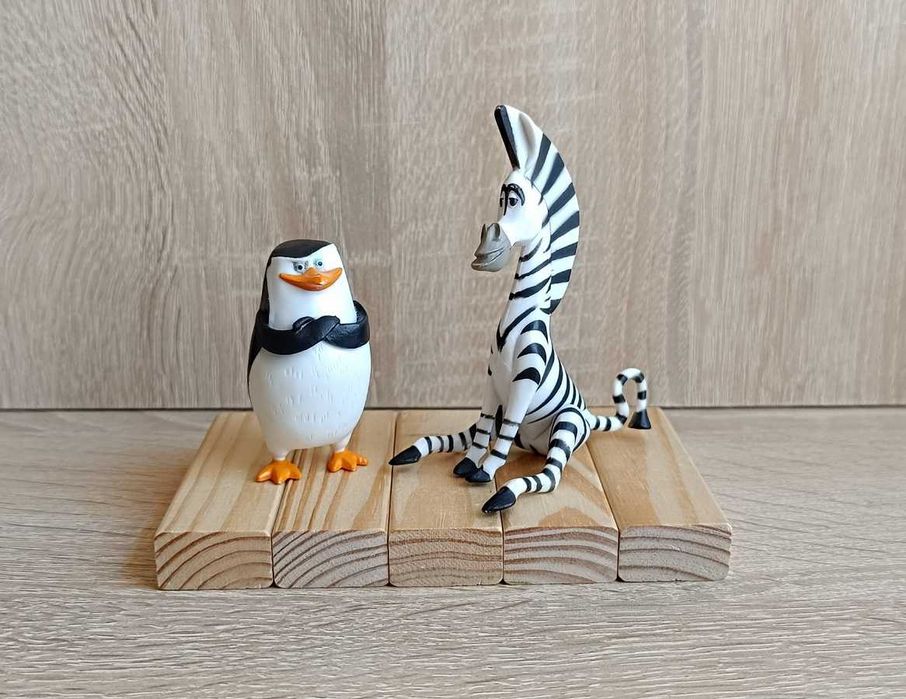 Vintage zestaw figurek *Madagaskar*. DWA 2008-14