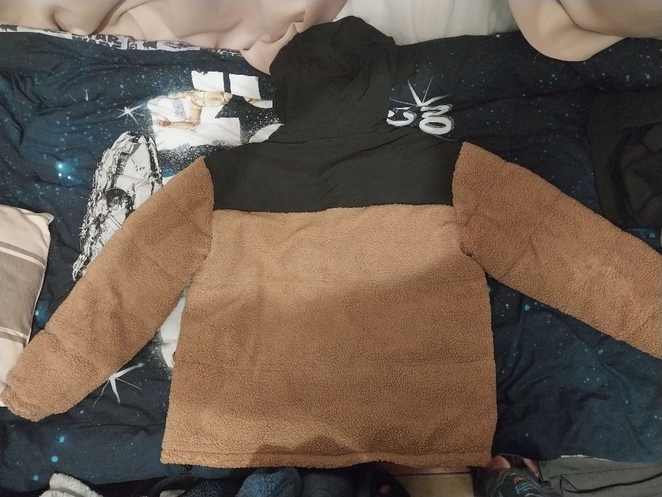 Двух стороння курточка the north face