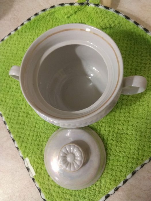 Сахарница фарфоровая СССР