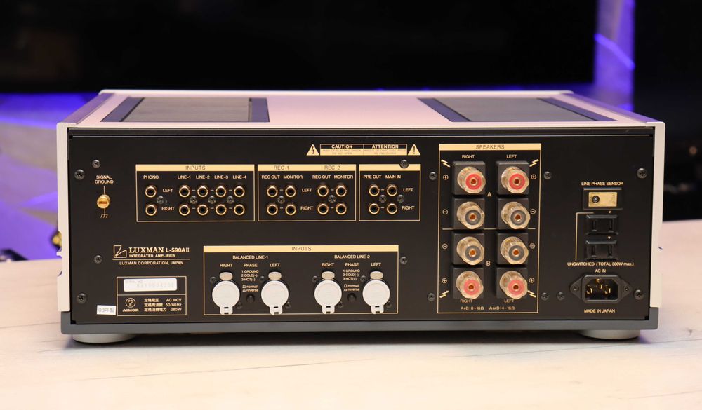 Luxman L-590AII mk2 mark2 jak nowy czysta klasa A