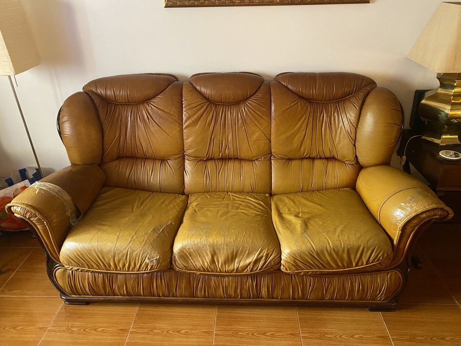 Sofás em pelo (conjunto)