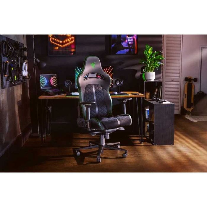 ISG Razer Enki Cadeira Gaming Preta/Verde