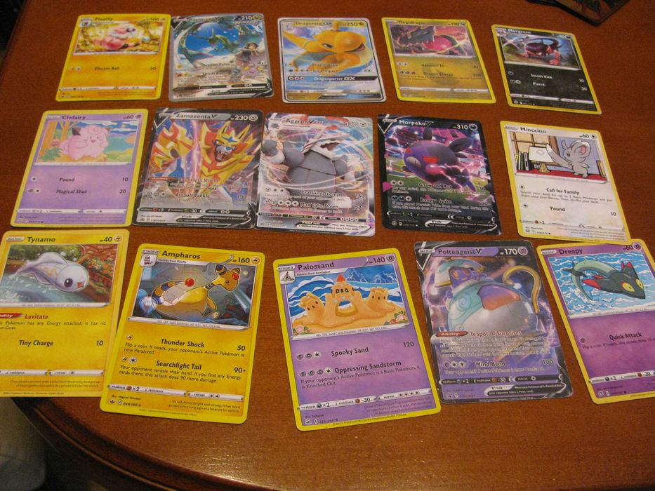 karty pokemon 30 sztuk