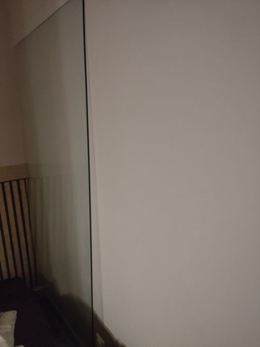 Brodzik + szyba hartowana