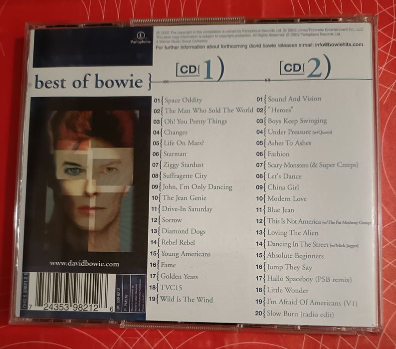 CD - David Bowie64563940018051121