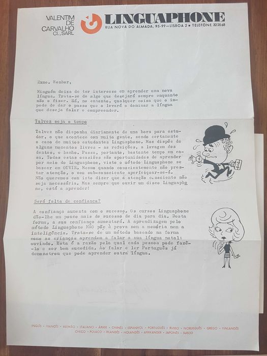Raridade Aprender Inglês Linguaphone