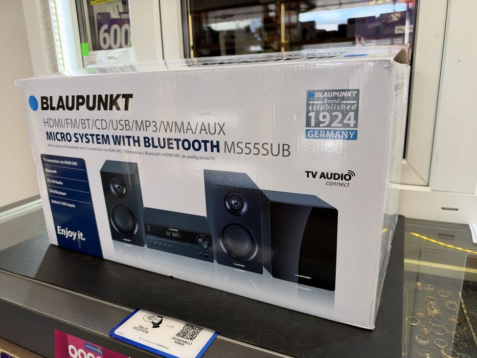 Nowa wieża Blaupunkt MS55SUB, Mega jakość dźwięku
