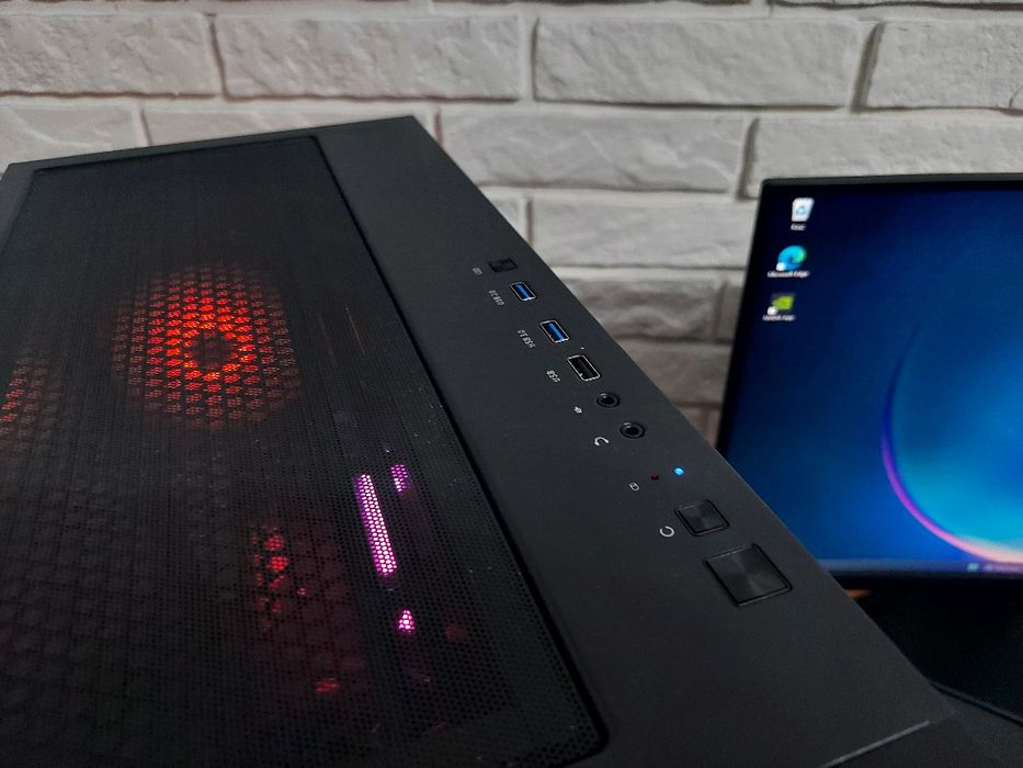 Bardzo mocny komputer + Monitor 280hz 27 cali