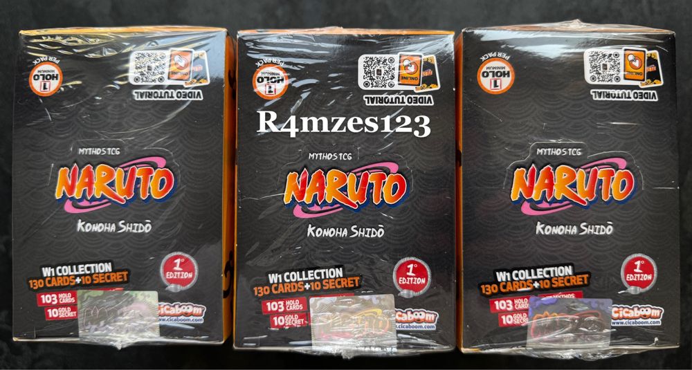 Naruto Mythos tcg 1 edition starter pack - під замовлення: 5 000