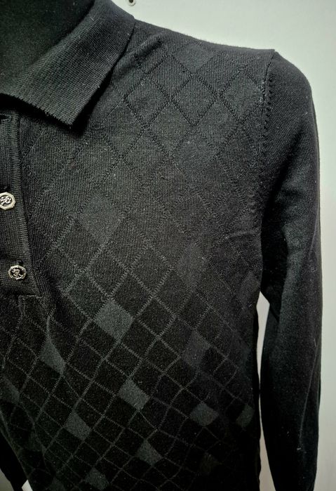 SWETER męski roz. M logowane guziki italy