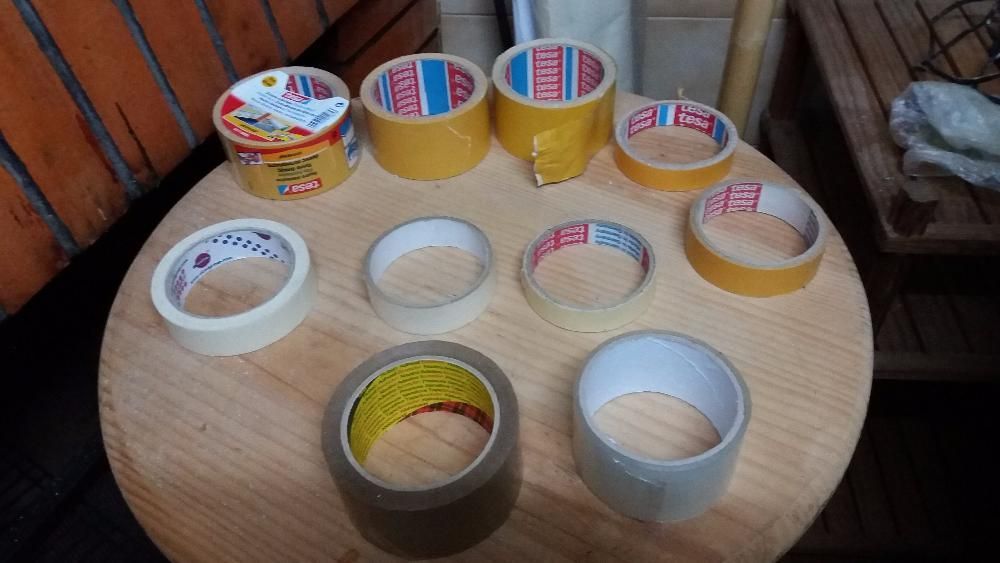 Fita Colas de dupla face e colas