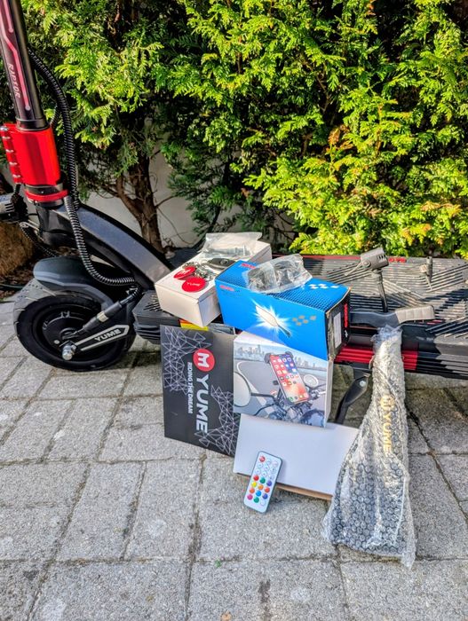 Trotinete Elétrica YUME RAPTOR 2 - 85KM/h com Bateria Samsung (como nova)