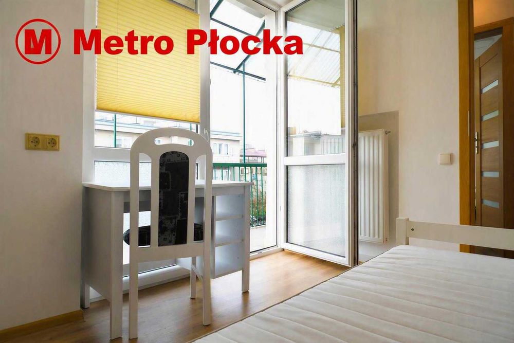 Metro Płocka, DUŻY BALKON, Widny Ciepły 1.os WI-FI, , Kasprzaka, :) Daszynskiego ENGLISH