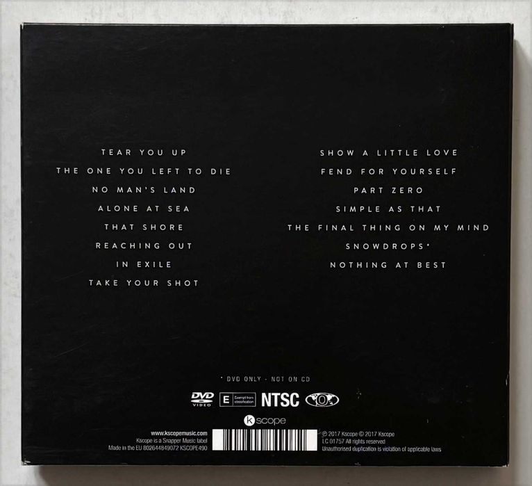 CD+DVD_The Pineapple Thief, Where We Stood. Muito estimado, como novo.
