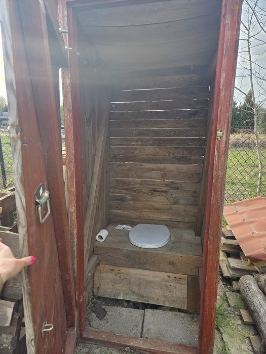 Toaleta budowlana wc