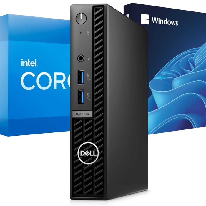 MAŁY BOSS! DELL Optiplex 7010 Micro | i5-13500T | 16GB DDR4 | SSD 256GB | Windows 11