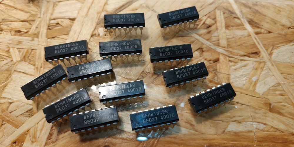 BE037 Behringer. Circuitos integrados novos.