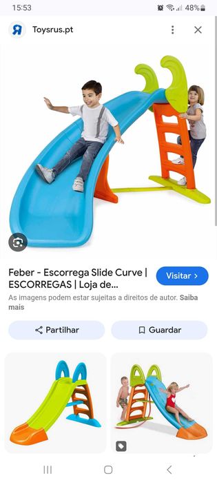 Escorrega Feber Slide Curve