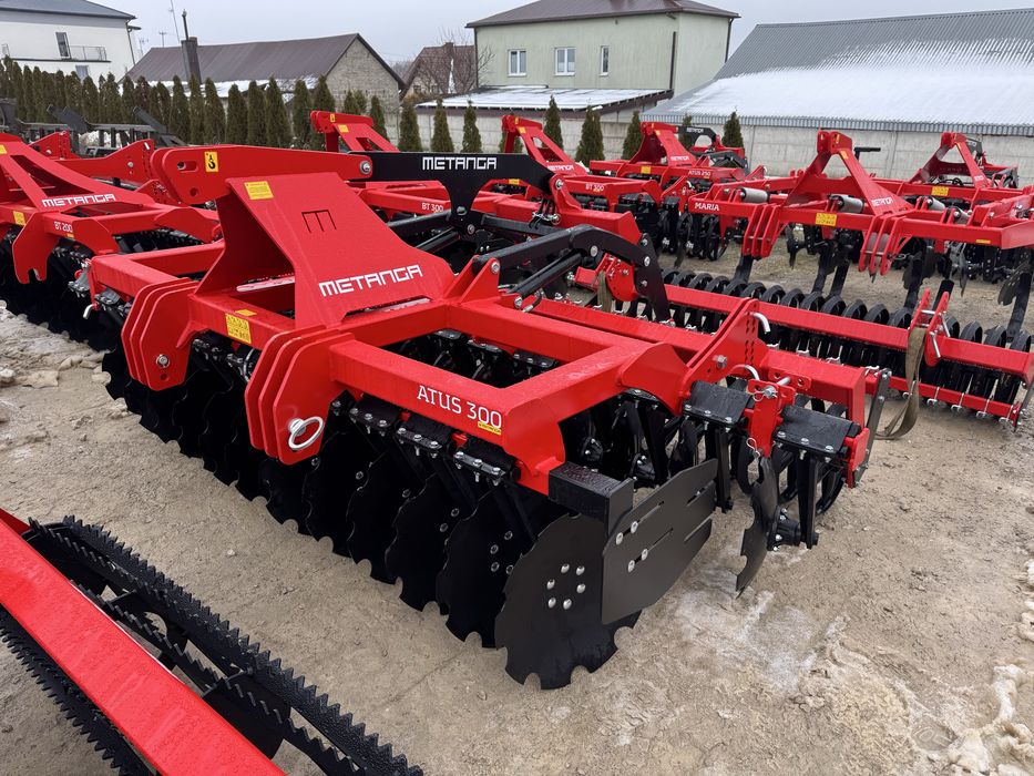 Agregat Talerzowy METANGA ATUS 2,5m 2,7m 3m RATY