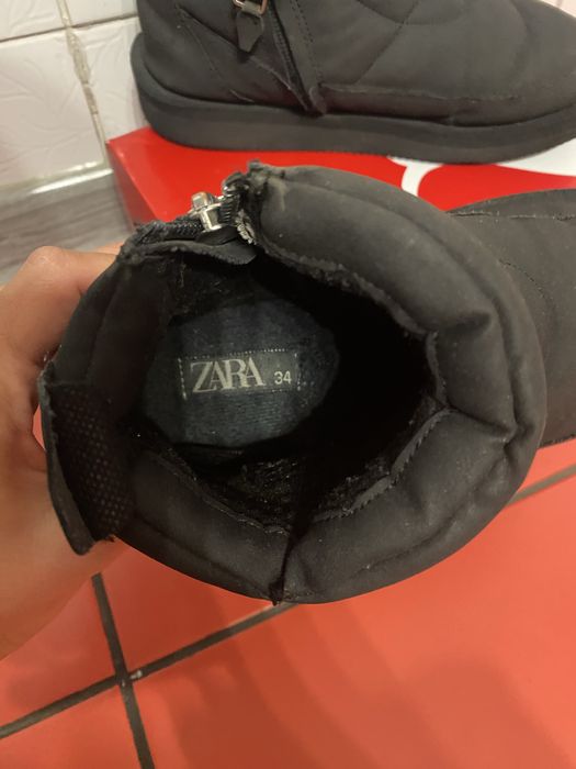 Дутики сапоги zara 34